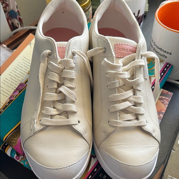 Cole Haan Molly Women's Cream Sneakers Size 7B - Picture 1 of 6